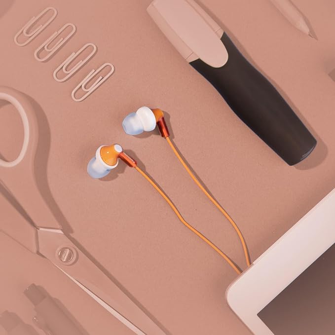 Panasonic ErgoFit In-Ear Earbud Headphones RP-HJE120-D Dynamic Crystal Clear