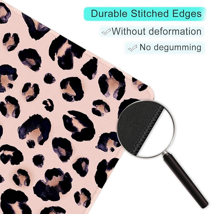 ITNRSIIET Mouse Pad with Stitched Edge Premium Textured Smooth Precise