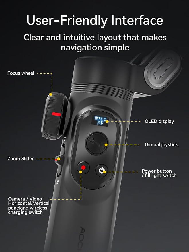 Gimbal Stabilizer for iPhone