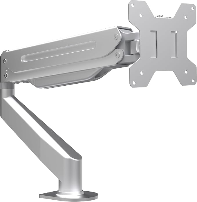 Suptek Single Monitor Mount Stand, Gas Spring Monitor Arm Desk Mount Fully