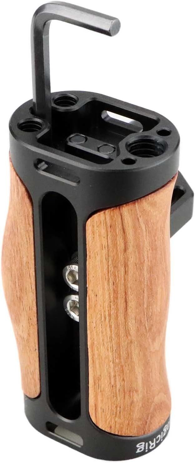 Side Handle Wooden Handgrip