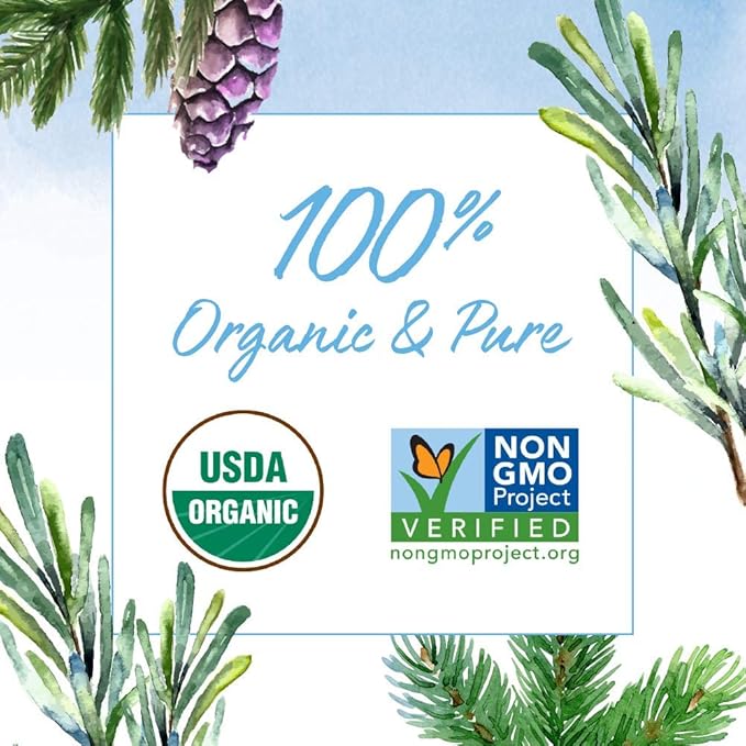 Garden of Life Essential Oils, 100% Organic & Pure Rosemary, Black Spruce & Fir Balsam Essential Oil - Breathe Blend for Diffusers, Home, Skin & Body Care, Clarifying, Clearing, Focusing, 0.5 fl oz