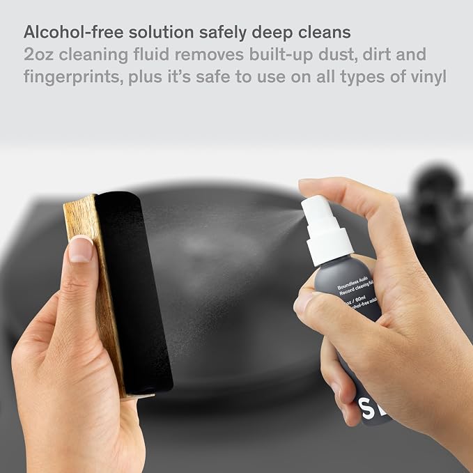 Boundless Audio Vinyl Record Cleaning Kit