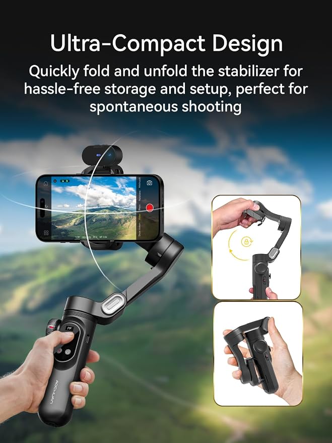 Gimbal Stabilizer for iPhone