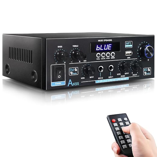 AK55 Stereo Amplifier Home Audio