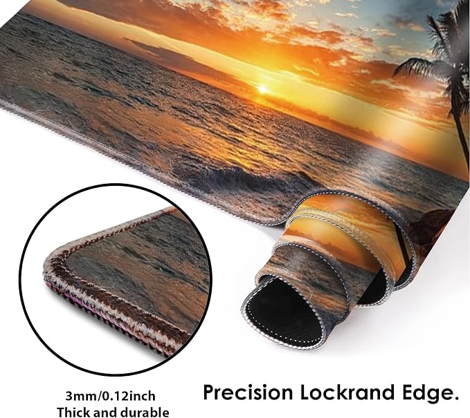 Galdas Gaming Mouse Pad XXL XL Large Mouse Pad Mat Long Extended Mousepad Desk