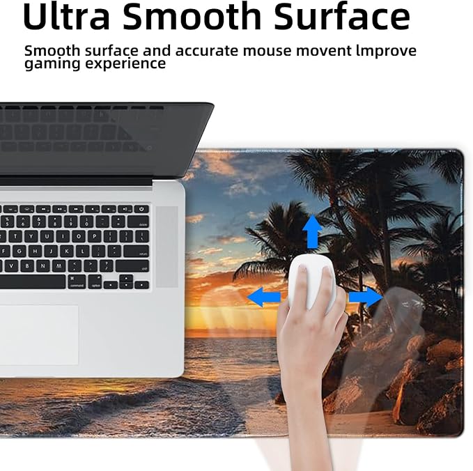 Galdas Gaming Mouse Pad XXL XL Large Mouse Pad Mat Long Extended Mousepad Desk