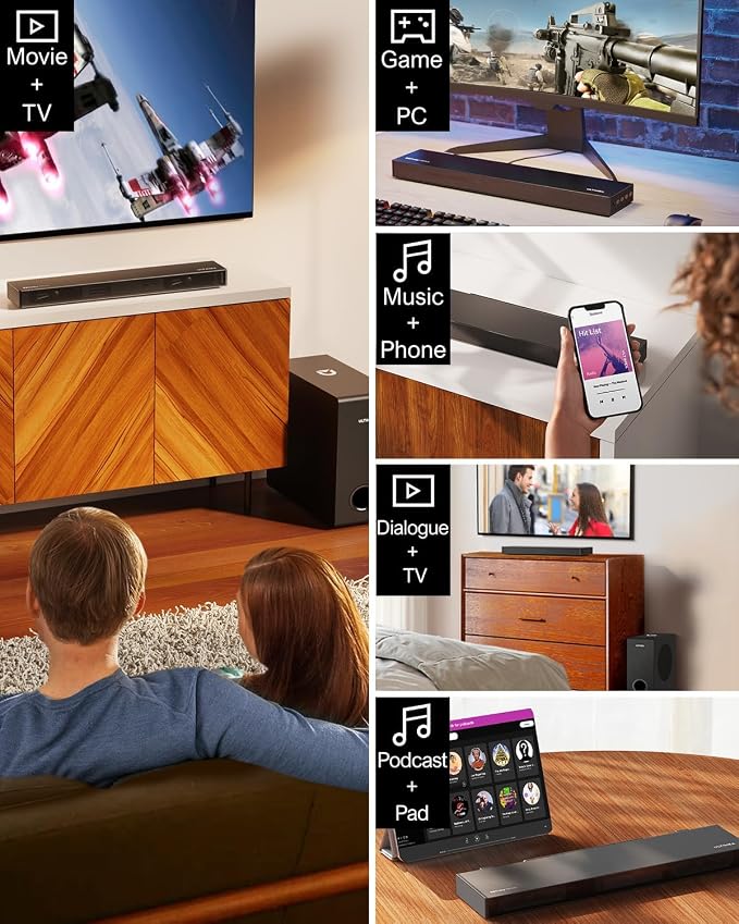 ULTIMEA Sound Bars for Smart TV