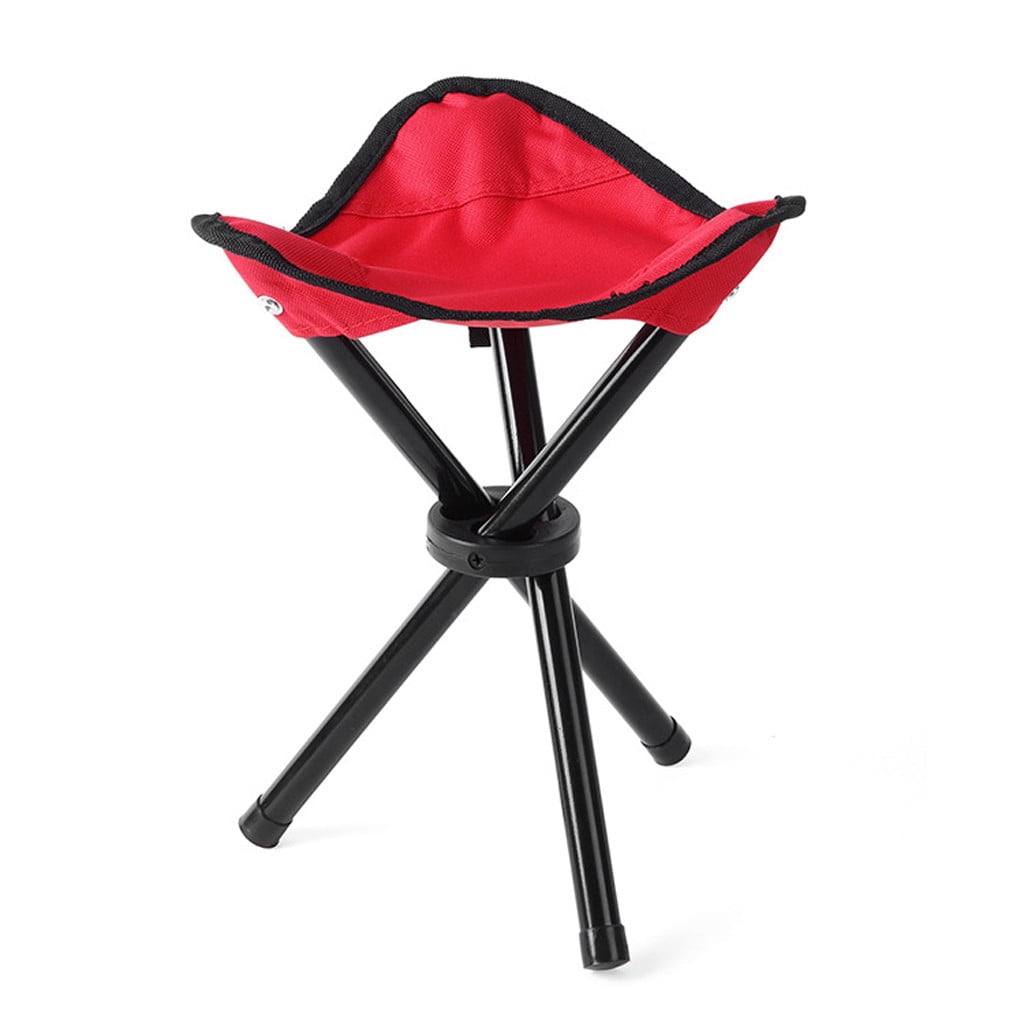 VANLOFE Foldable Camping Chairs, Fold Lawn Chairs, Camp Lounge Chairs Folding, Small Stool for Outdoor Camping, Mesh Chair 600D Fabric Supports 200lbs for Travel, Fishing, Slacker