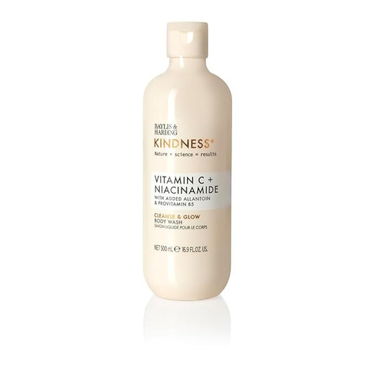 Baylis & Harding Vitamin C Cleanse & Glow Body Wash, 16.9 FZ