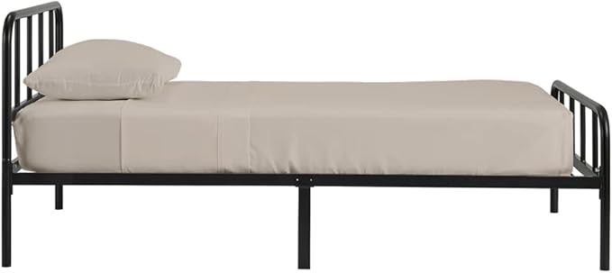 4-PC Fitted Sheet 30x80, 100% Cotton - Perfect for Narrow Twin/RV Bunk/Camping Cot/Guest Bed, Fits Up to 4-8" Deep Mattress - Beige Solid