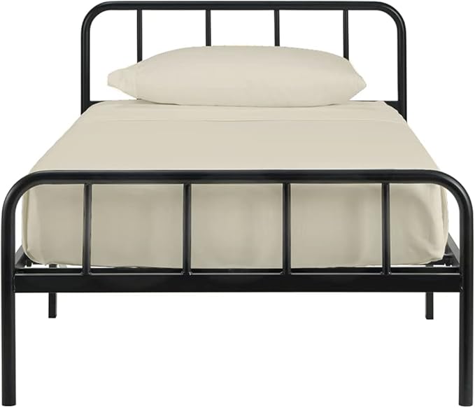 4 PC Cot Fitted Sheet 30x80, 100% Cotton Fitted Cot Sheet- Perfect for Narrow Twin/Rv Bunk/Camping Cot/Guest Bed Replacement, Sheets for Cot Bunk Bed-Fits Upto 4-8" Deep Mattress- Ivory Solid