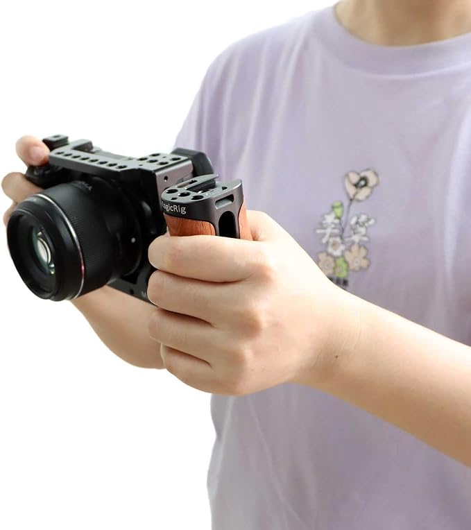 Side Handle Wooden Handgrip