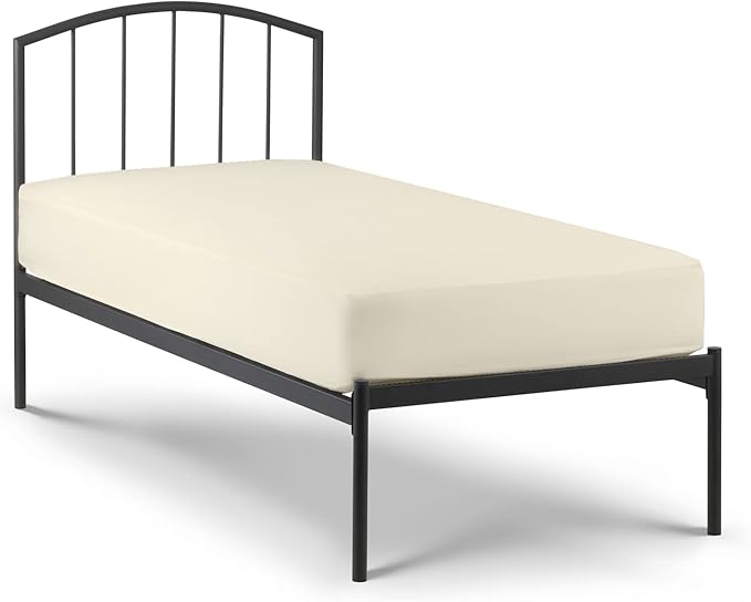 4 PC Cot Fitted Sheet 30x80, 100% Cotton Fitted Cot Sheet- Perfect for Narrow Twin/Rv Bunk/Camping Cot/Guest Bed Replacement, Sheets for Cot Bunk Bed-Fits Upto 4-8" Deep Mattress- Ivory Solid