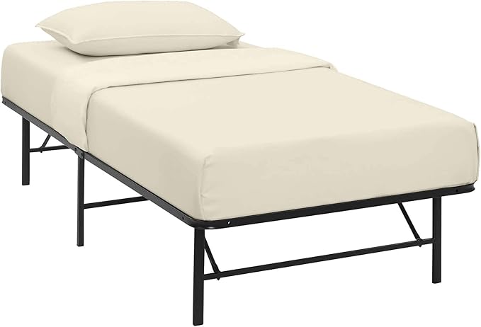 4-PC Cot Sheet Set - 25x75, 100% Cotton Fitted Sheet - Perfect for Narrow Twin/RV Bunk/Camping Cot/Guest Bed Replacement, Fits Upto 4-8" Deep Mattress - Ivory Solid