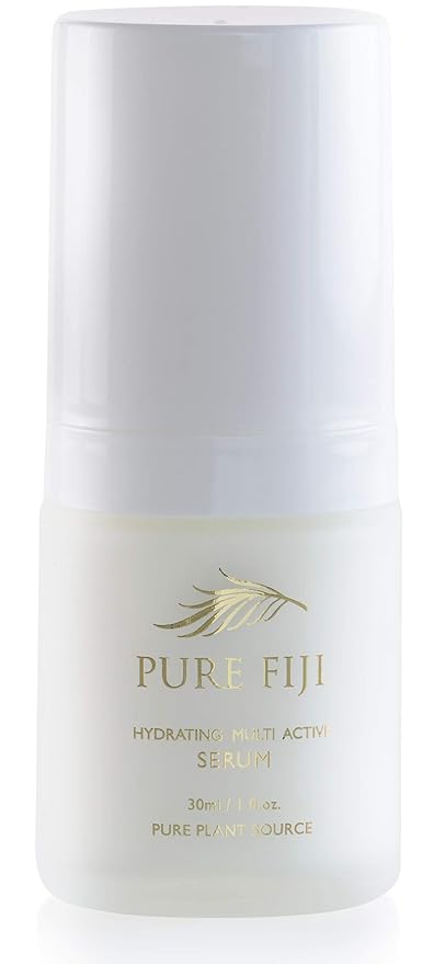 Pure Fiji Multi-Active Serum for Face and Skin, Anti-Aging Vitamin C Serum for Face and Daily Moisturizer, Anti Wrinkle Facial Serum , 1 Ounce