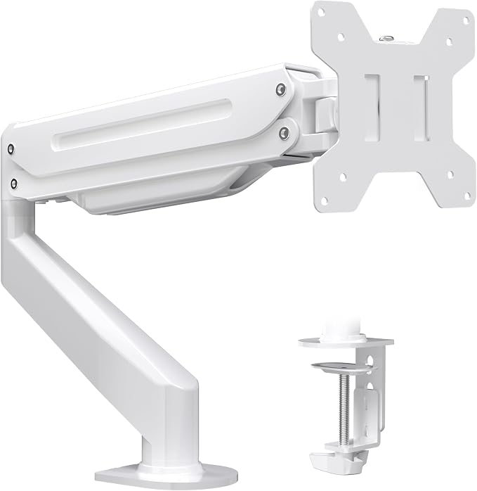 Suptek Monitor Mount Gas Spring Single Monitor Arm Desk Mount Stand Fully