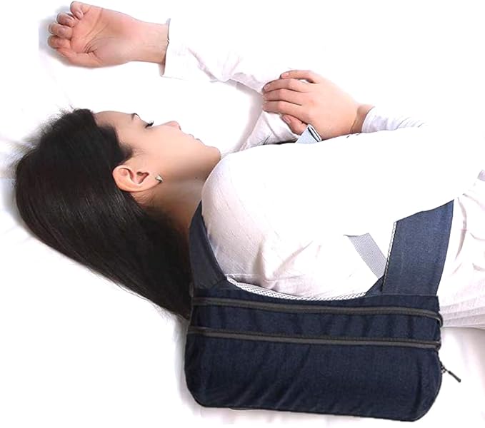 Model 2024 Side-Sleeping Backpack from WoodyKnows, Alleviates Snoring and Sleep Issues Caused by The Back-Sleeping Position, Anti Snoring Solution, Snore Aid Device (S)