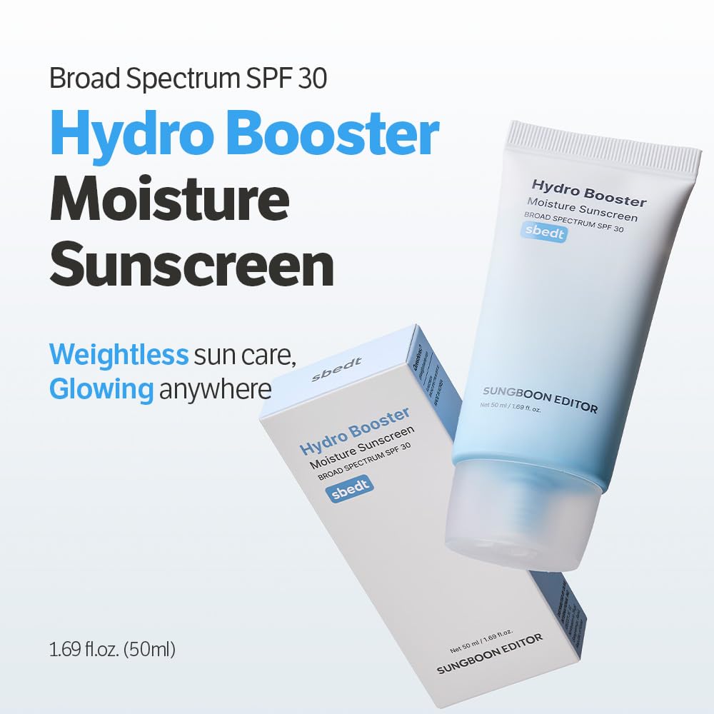 SUNGBOON EDITOR Deep Collagen Hydrating Duo : Deep Collagen Power Boosting Cream In Serum & Hydro Booster Moisture Sunscreen, Volufiline Serum, face sunscreen, Korean Skin Care