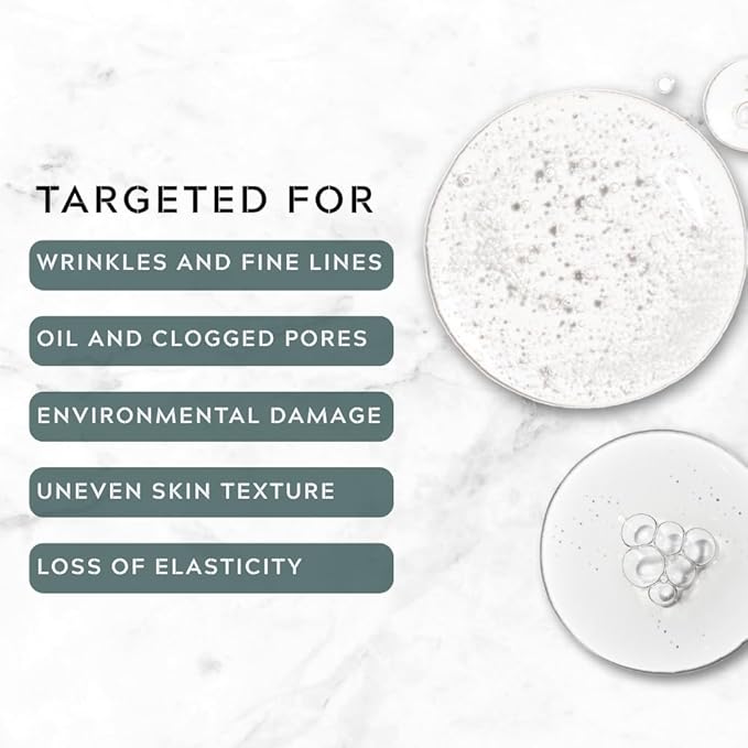 Squalane 5% + Hyaluronic Acid 2% + Vitamin E – Advanced Hydrating & Anti-Aging Face Serum – Restores Elasticity, Smooths Fine Lines – Lightweight Moisture for All Skin Types – 1 fl oz