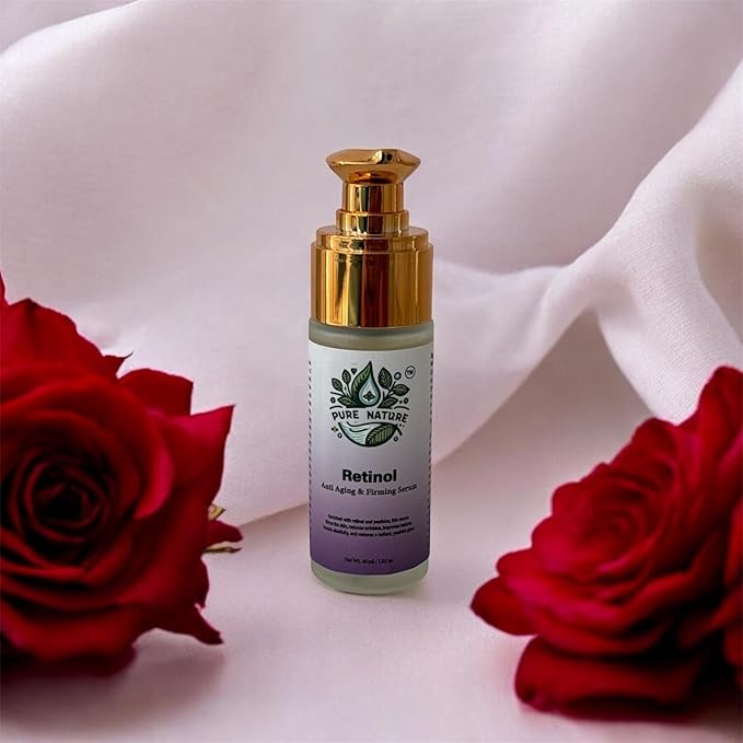 Retinol Serum For Face Reduces Wrinkles & Firms The Skin High-Strength Retinol Serum For Boosting Collagen Improving Skin Elasticity Enhancing Hydration & Skin Barrier Strengthening 1.01 fl oz