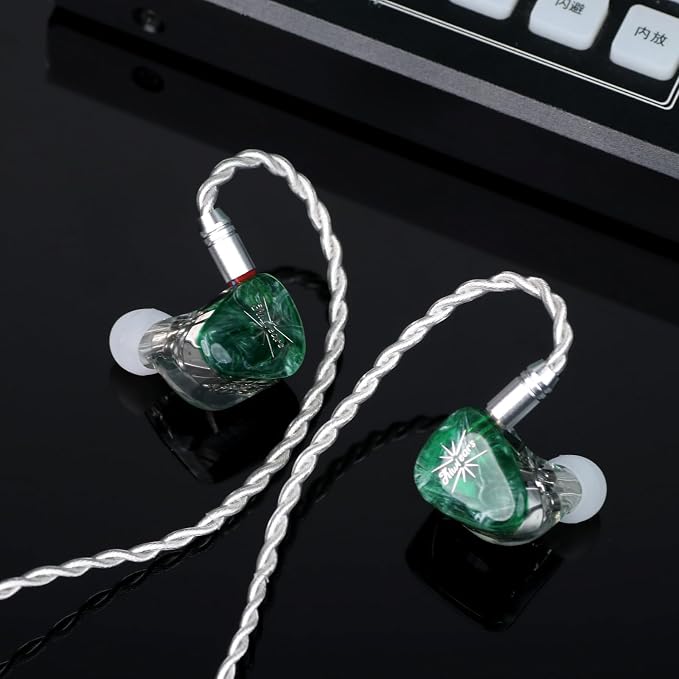 Kiwi Ears Orchestra Lite in Ear Monitor, Custom 8BA HiFi Earphone, Studio