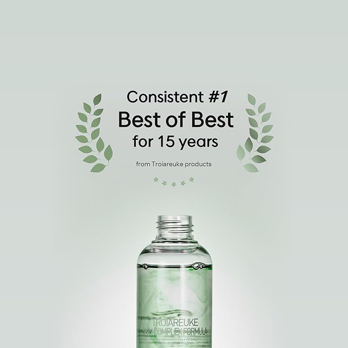 TROIAREUKE H+ Cocktail Ampoule Toner (Green, 6.76 Fl. Oz.)