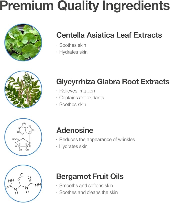 OxygenCeuticals Toning Gel – Premium Hydrating Gel Toner with Centella & Licorice Root Extracts, Adenosine Anti-Wrinkle, Soothing Care for Dry & Sensitive Post-Treatment Skin. 6.67 fl.oz (200ml)