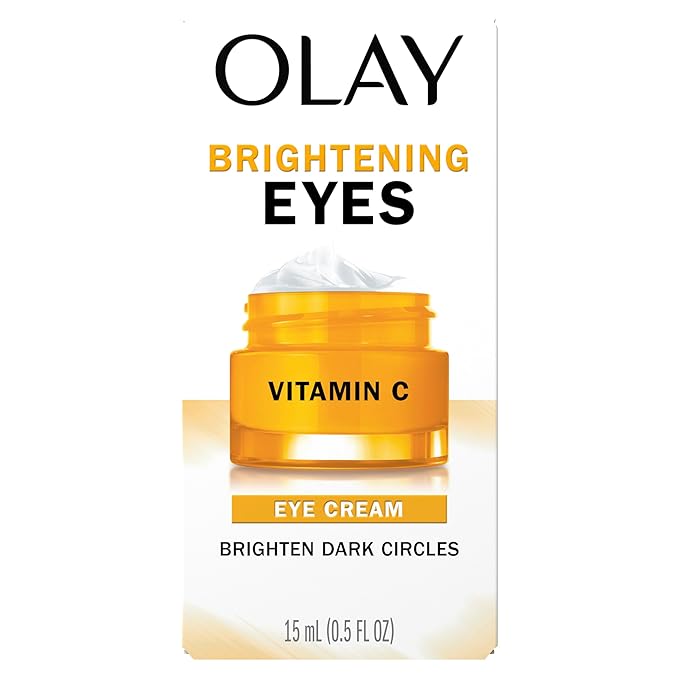 Olay Brightening Eye Cream, Vitamin C, Fragrance-Free, 0.5 oz