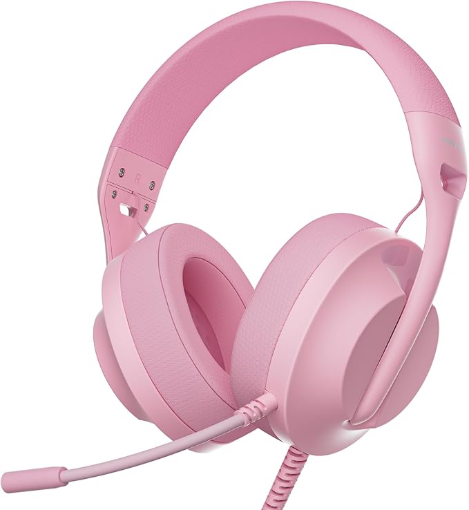 S30 Gaming Headset with Microphone, 198g Lightweight Design, Wired Gaming