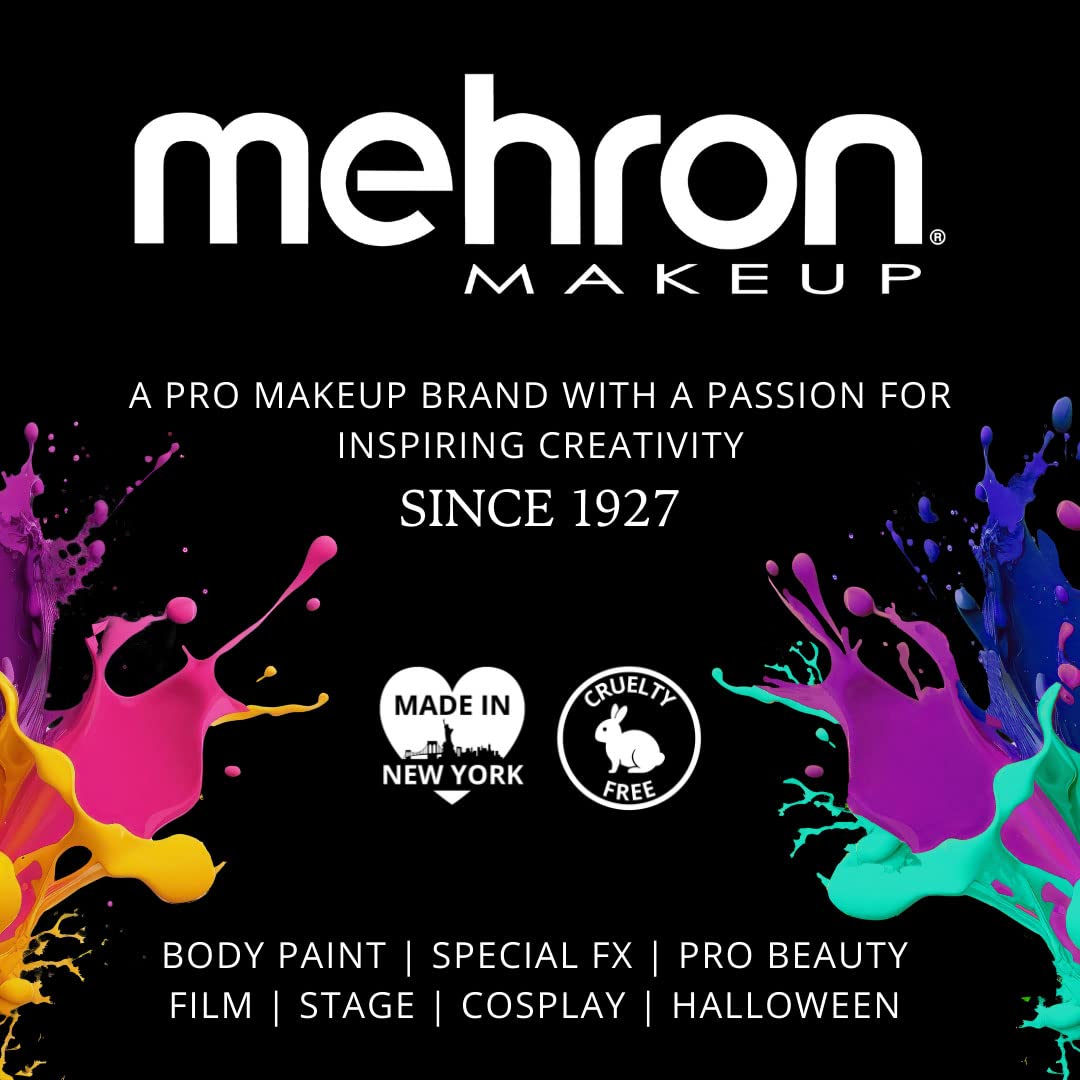Mehron Makeup Paradise Makeup FX 8 Color Basic Palette | Magnetic Refillable Body Paint & Face Paint Palette | Professional & Water Activated | Costumes, SFX, Halloween, & Cosplay