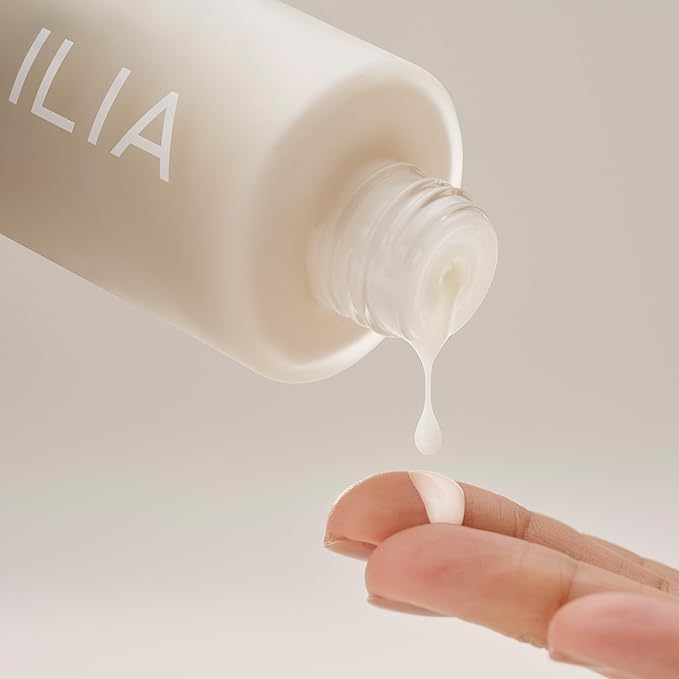 ILIA - The Base Face Milk Essence + Lightweight, Layerable Moisturizer | Hydrate, Smooth, Soothe, Strengthen | Non-Toxic, Vegan, Cruelty-Free, Clean Makeup (Travel Size, 1 fl oz | 30 ml)