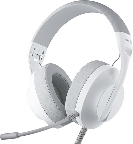 S30 Gaming Headset with Microphone, 198g Lightweight Design, Wired Gaming