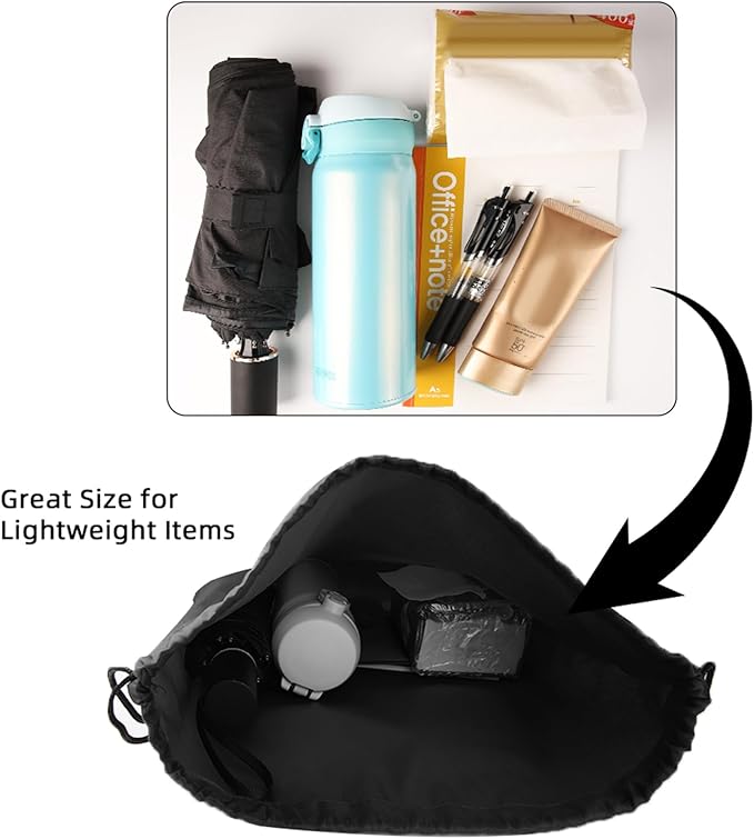 GoodtoU Drawstring Bags, Nylon Backpack Draw String Gym Bag for Sport, Traveling, Team (16 Colors, 80Pcs)