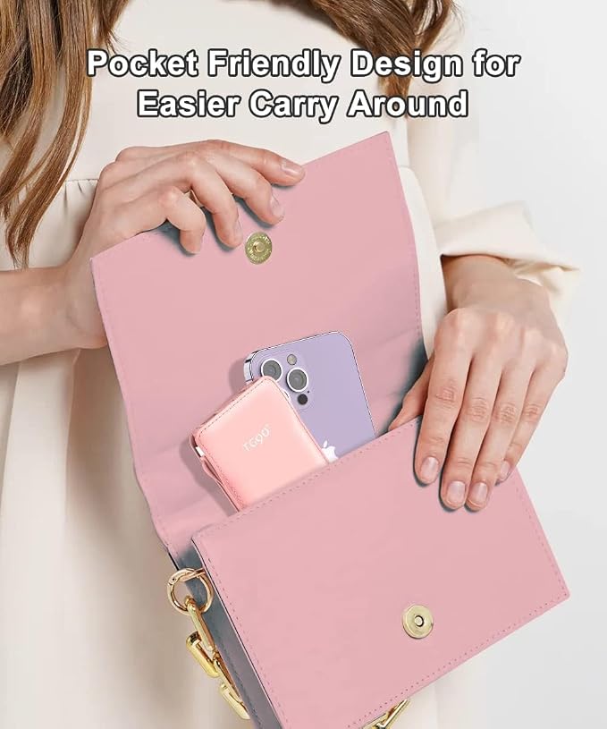 TG90° 2 Pack 10000mAh Portable Charger Slim Power Bank