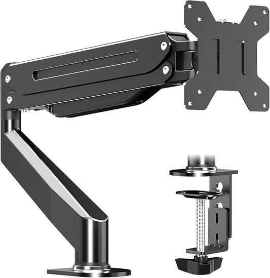 Suptek Monitor Mount Gas Spring Monitor Arm Desk Mount Fully Adjustable Fits 17