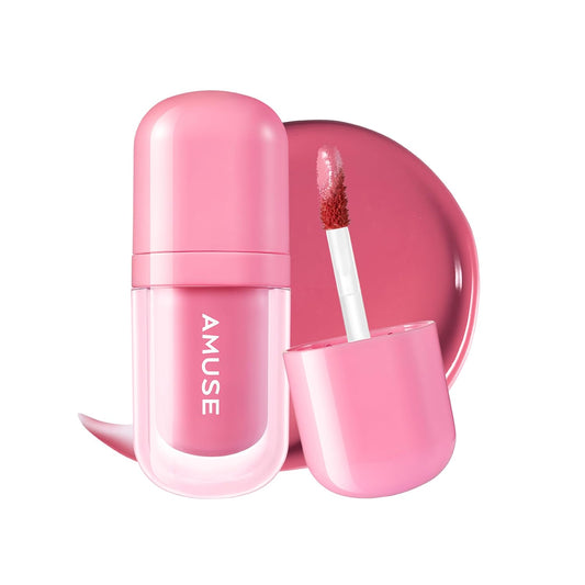 Amuse SEOUL BEBE TINT - 08 GRAPE BEBE | 24-hour Long-lasting Lip Stain, Plumping, Hydrating, Moisturizing, No Peel Off, Lip Care, Treatment, Non Sticky, Korean Lip Tint for Dry Lips