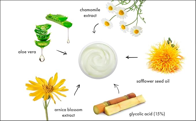 RAYA Glycolic Cream X-50 with AHA (G-329) | Exfoliating Facial Treatment for Non-Sensitive Skin Beginning to Show Signs of Aging | Helps Reduce Lines and Wrinkles | Made with Alpha Hydroxy Acids