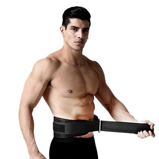 Back Support Lumbar Support Belt Lower Back Brace for Pain Relief Sciatica Herniated Disc Scoliosis Posture Correction Adjustable Mesh Support Straps for Men Women Fitness Waist Protection (Black, M)