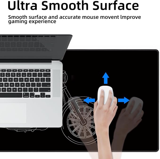 Galdas Gaming Mouse Pad XXL XL Large Long Extended Big Mousepad Non-Slip Rubber