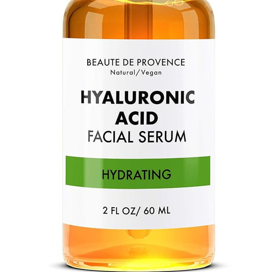 BEAUTE DE PROVENCE Face Serum | Hydration and Exfoliating Serum | 2 OZ (Hyaluronic Acid)