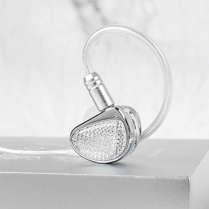STA-K In Ear Monitor, EarAcoustic Audio HiFi Stereo Wired Earbuds, Hybrid Dual