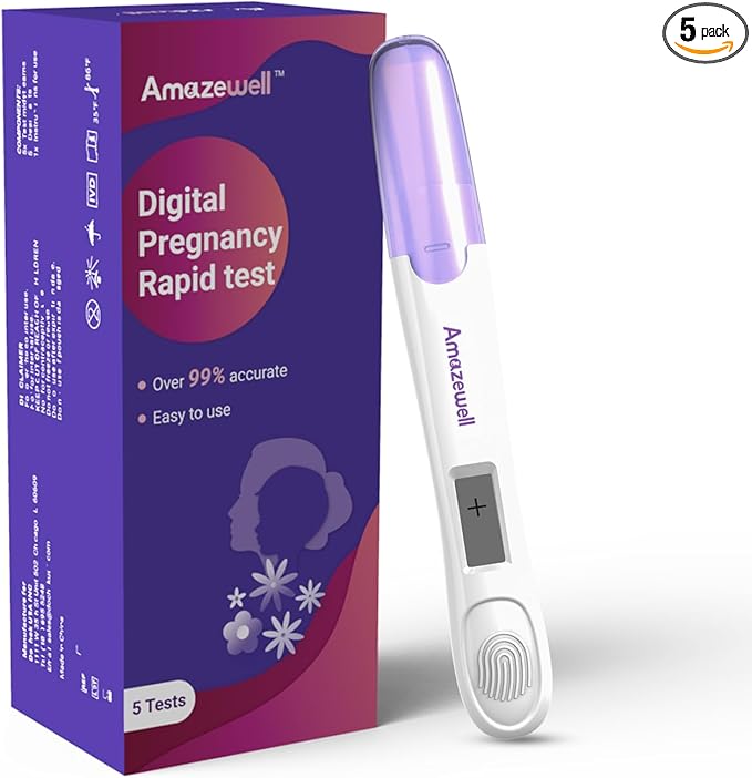 Pregnancy Test, Early Digital Pregnancy Test, First Response Early Result Pregnancy Test (5 Test)