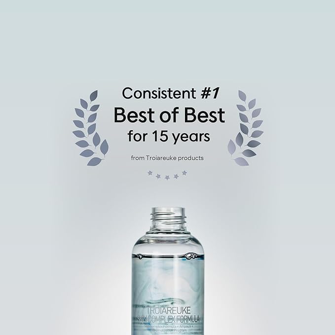 TROIAREUKE H+ Cocktail Ampoule Toner (Blue, 6.76 Fl. Oz.)