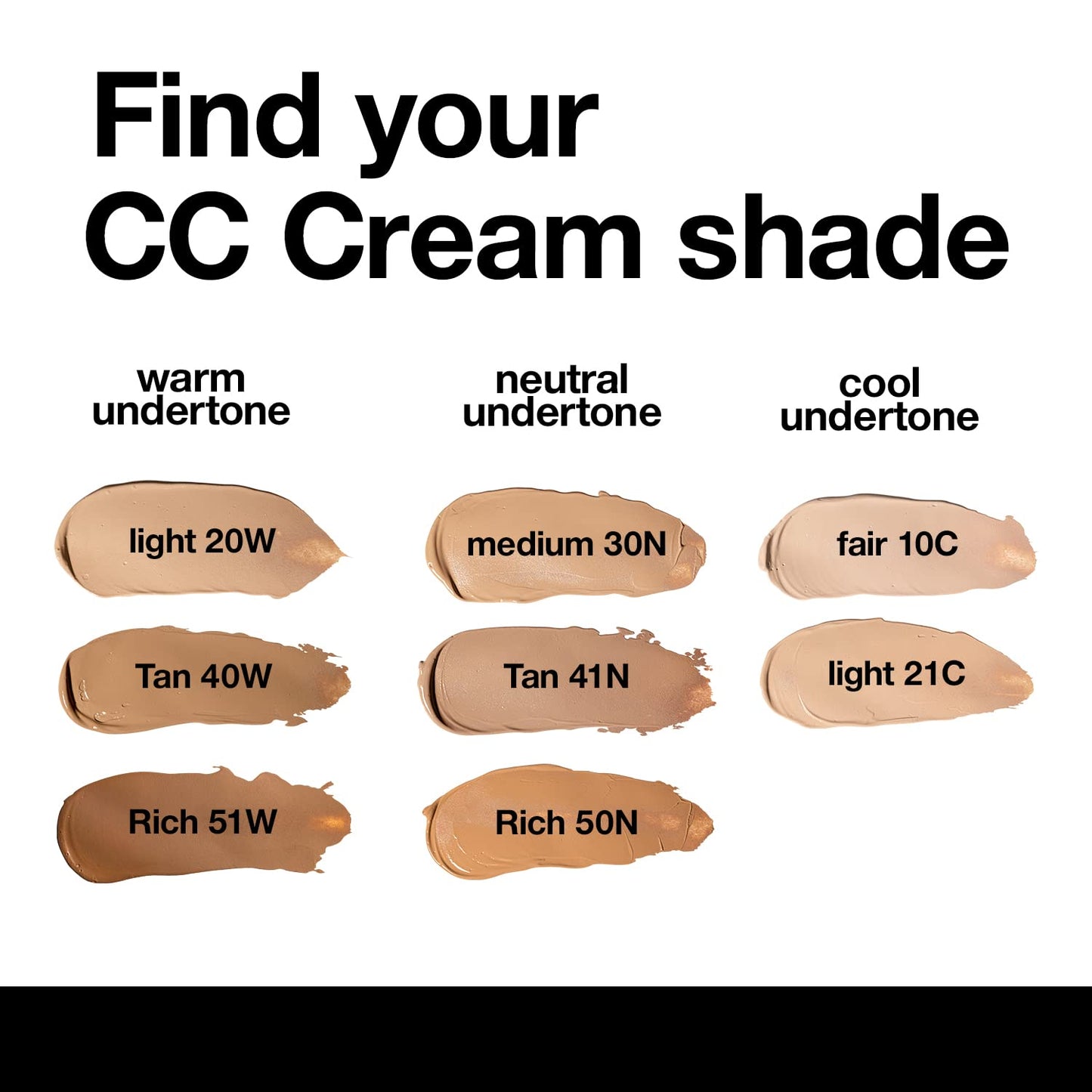 Palladio Full-Coverage Color Correction CC Cream, Oil-Free with Peptides & Vitamin C, Best for Correcting Redness and Uneven Skin Tone, Buildable Foundation Coverage (Tan 41N)