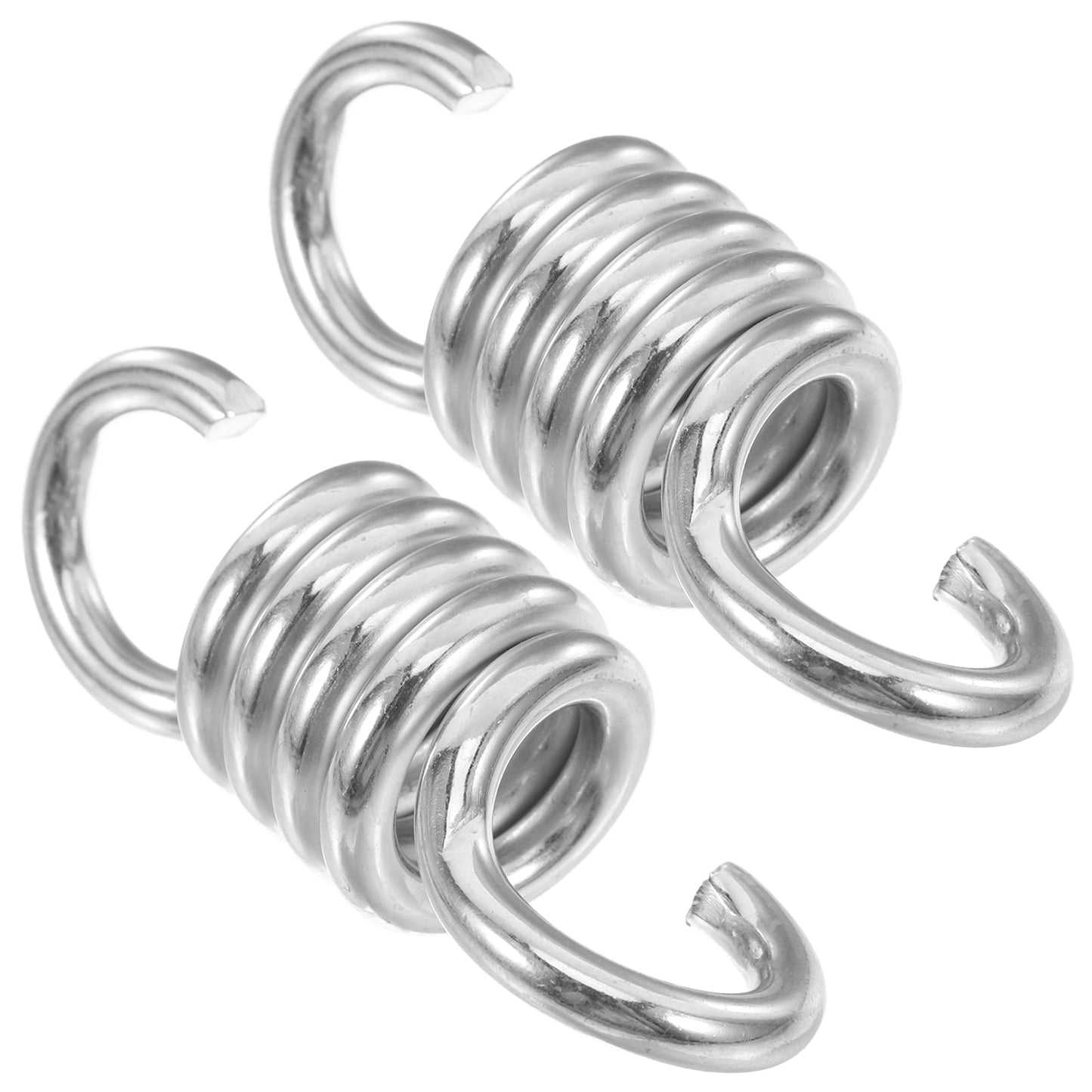 Niceauty 2Pcs Spring Hook for Hanger with Steel Design