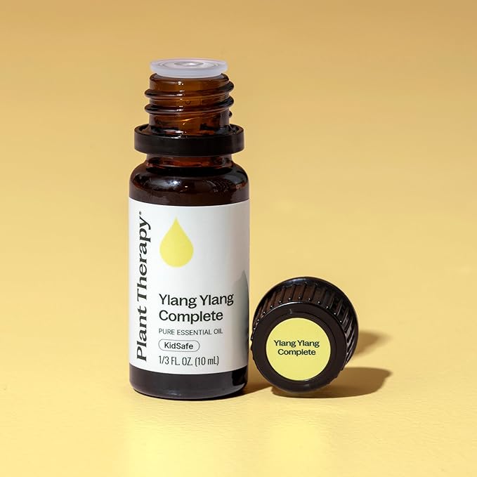 Plant Therapy Ylang Ylang Complete Essential Oil 100% Pure, Undiluted, Natural Aromatherapy, Therapeutic Grade 10 mL (1/3 oz)