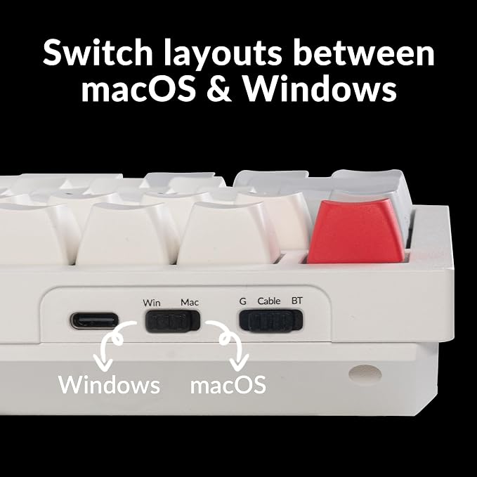 Keychron Q6 Max QMK/LAUNCHER Wireless Bluetooth/2.4 GHz/USB-C Wired Custom