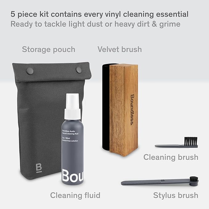 Boundless Audio Vinyl Record Cleaning Kit