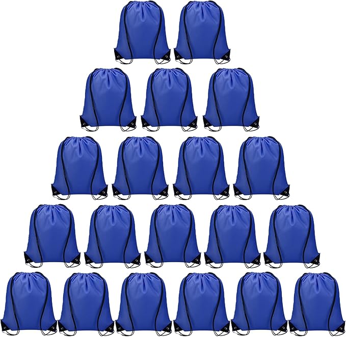 Vorspack Drawstring Backpack 100 Pieces for Party Gym Sport Trip